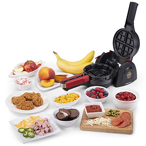 Presto 03512 Stuffler Stuffed Waffle Maker – Large Belgian Waffle Maker