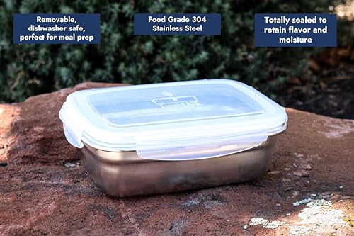 LunchEAZE Electric Lunch Box - Self-Heating, Cordless Food Warmer with Bluetooth