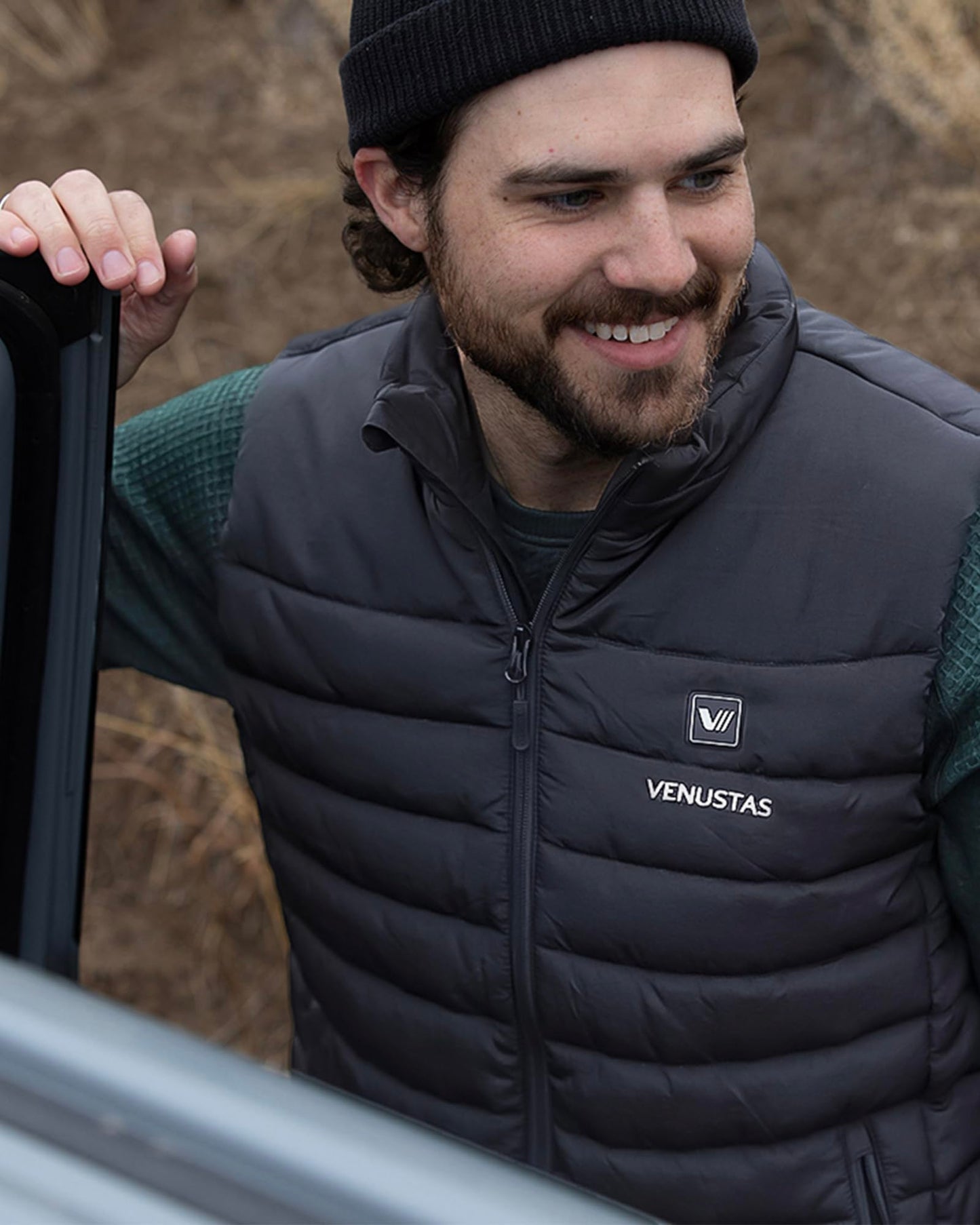 Venustas Men's Heated Vest with 7.4V Battery Pack, Ultra-Thin for Winter Outdoor