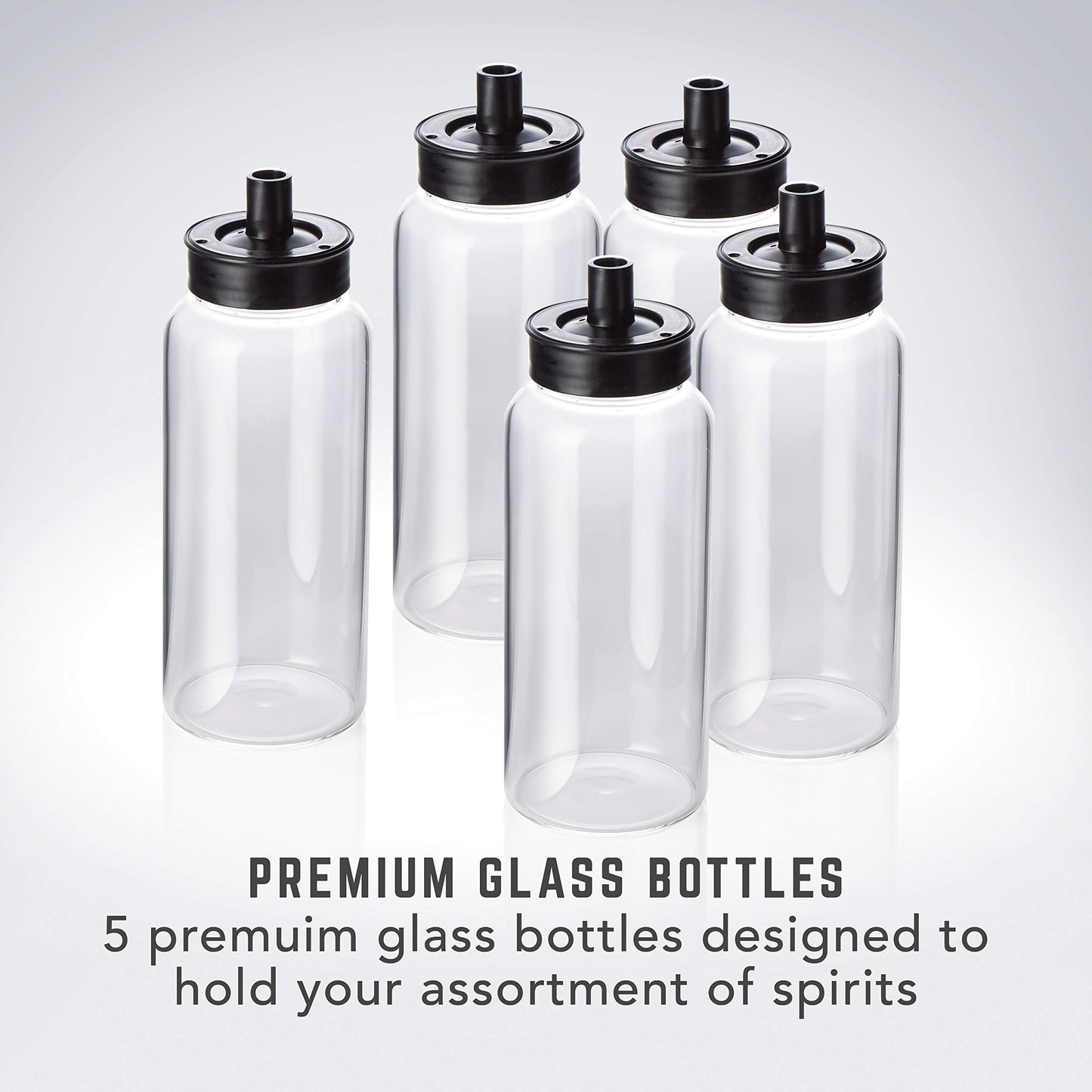 Bartesian Premium Cocktail & Margarita Machine - Easy Push-Button Home Bar System