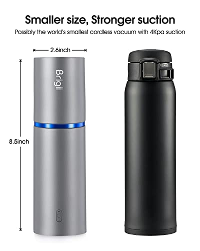 Brigii Mini Vacuum - 3-in-1 Cordless Handheld Cleaner, USB Rechargeable, Ideal for Small Spaces - Y120 Pro