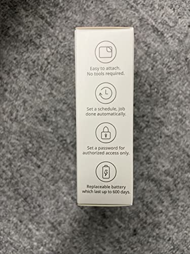 SwitchBot Smart Switch Button Pusher - Fingerbot for Automatic Light Switch, Timer and APP Bluetooth Remote Control, Works with Alexa, Google Home, HomeKit When Paired with SwitchBot Hub (White)