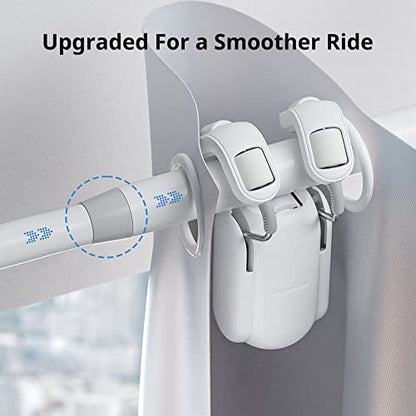 SwitchBot Curtain Motor - App Control, Timer, Alexa, Google Home, IFTTT Compatible (Rod2.0 Ver)