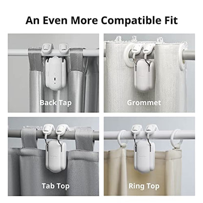 SwitchBot Curtain Motor - App Control, Timer, Alexa, Google Home, IFTTT Compatible (Rod2.0 Ver)