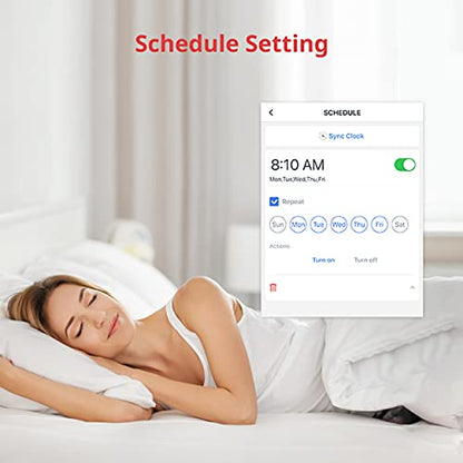 SwitchBot Smart Switch Button Pusher - Fingerbot for Automatic Light Switch, Timer and APP Bluetooth Remote Control, Works with Alexa, Google Home, HomeKit When Paired with SwitchBot Hub (White)